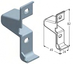 ALUTECH WD12PR - 401712100 Заглушка WD12PR для подъёмных секционных ворот