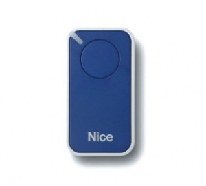 NICE INTI1B Пульт ДУ INTI 1к с динамическим кодом (blue), для ворот и шлагбаумов
