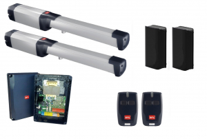 BFT R935302 00001KIT-FA Автоматика для распашных ворот PHOBOS BT A25 FA, комплект: 2 привода, блок управления, 2 пульта, фотоэлементы