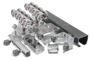 РОЛТЭК ЕВРО6-РОЛТЭК-компл Комплектующие для откатных (сдвижных) ворот весом до 800 кг или шириной до 4 м (набор-комплект)