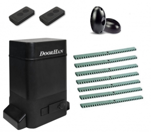 DOORHAN SL-2100PROKIT-FK7 Автоматика для откатных ворот SLIDING-2100PROKIT-FK7, комплект: привод, 2 пульта, фотоэлементы, 7 реек