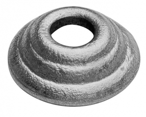 ARTEFERRO 1408/5 Подпятник литье диам. Ø 40мм с круг. отв. 12,5мм, Н 15мм