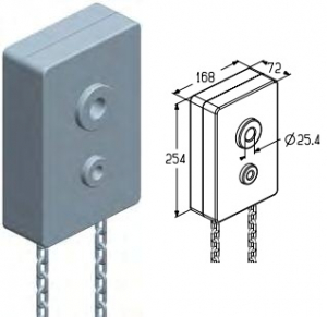 ALUTECH CH0501 - 403900500 Редуктор цепной CH0501 для подъёмных секционных ворот