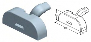 ALUTECH PED2016 - 407480100 Центральный замок PED2016 для подъёмных секционных ворот