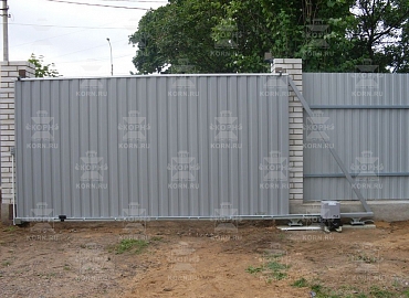 Откатные ворота серии ЕВРО