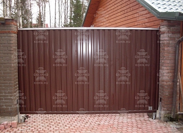 Откатные ворота серии ЕВРО