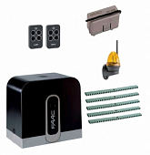 Автоматика для откатных ворот C720KIT-LK5, комплект: привод, радиоприемник, 2 пульта, лампа, 5 реек