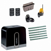 Автоматика для откатных ворот C720KIT FULL6-К, комплект: привод, радиоприемник, 2 пульта, фотоэлементы, лампа, 6 реек