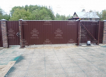 Откатные ворота серии КЛАССИК