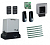 FAAC 741KIT FULL6 Автоматика для откатных ворот 741KIT FULL6, комплект: привод, радиоприемник, 2 пульта, фотоэлементы, лампа, 6 реек