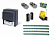 CAME BX708AGS FULL4 Автоматика для откатных ворот BX708AGS FULL4, комплект: привод, радиоприемник, 2 пульта, фотоэлементы, антенна, лампа, 4 рейки