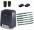 BFT P925222 00007KIT-F6 Автоматика для откатных ворот DEIMOS BT A400-F6, комплект: привод, фотоэлементы, 2 пульта, 6 реек