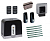 FAAC C721KIT FULL6 Автоматика для откатных ворот C721KIT FULL6, комплект: привод, радиоприемник, 2 пульта, фотоэлементы, лампа, 6 реек