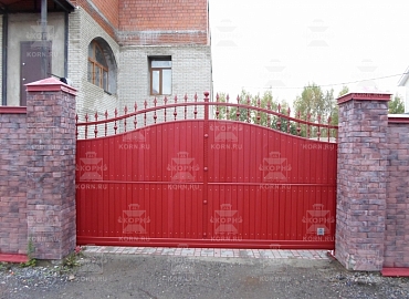 Откатные ворота сериии ПРЕМИУМ по индивидуальному заказу