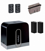 Автоматика для откатных ворот C720KIT-FA, комплект: привод, радиоприемник, 2 пульта, фотоэлементы