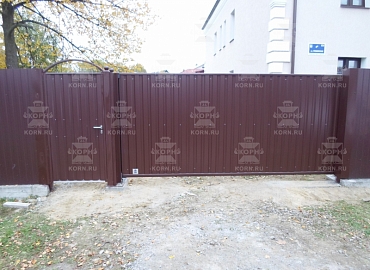 Откатные ворота серии КЛАССИК