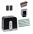 FAAC C721KIT-L5 Автоматика для откатных ворот C721KIT-L5, комплект: привод, радиоприемник, 2 пульта, лампа, 5 реек
