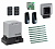FAAC 740KIT FULL8 Автоматика для откатных ворот 740KIT FULL8, комплект: привод, радиоприемник, 2 пульта, фотоэлементы, лампа, 8 реек