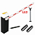 DOORHAN BR-PRO6000LEDKIT Шлагбаум автоматический DOORHAN BR-PRO6000LEDKIT, комплект: стойка Barrier-PRO, стрела-LED, опора, фотоэлементы