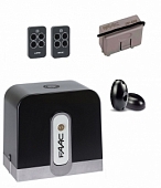 Автоматика для откатных ворот C721KIT-FК, комплект: привод, радиоприемник, 2 пульта, фотоэлементы