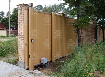 Откатные ворота серии ЕВРО