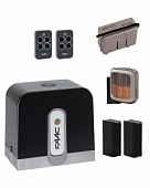 Автоматика для откатных ворот C721KIT FULL-A, комплект: привод, радиоприемник, 2 пульта, фотоэлементы, лампа