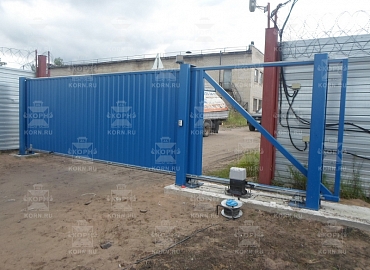 Откатные ворота серии ПРОФ