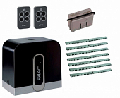 Автоматика для откатных ворот C720KIT-KR7, комплект: привод, радиоприемник, 2 пульта, 7 реек