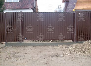 Откатные ворота серии КЛАССИК