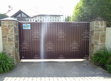 Откатные ворота серии КЛАССИК