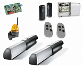 Автоматика для распашных ворот CAME ATI 5000 FULL-K, комплект: 2 привода, радиоприемник, 2 пульта, фотоэлементы, лампа, блок управления