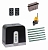 FAAC C721KIT-LK6 Автоматика для откатных ворот C721KIT-LK6, комплект: привод, радиоприемник, 2 пульта, лампа, 6 реек