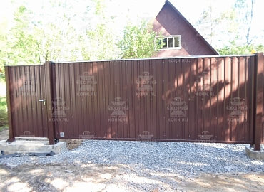 Откатные ворота серии КЛАССИК