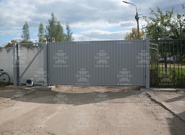 Откатные ворота серии ПРОФ