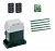 FAAC 746KIT-KR5 Автоматика для откатных ворот 746KIT-KR5, комплект: привод, радиоприемник, 2 пульта, 5 реек