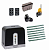 FAAC C721KIT FULL7-К Автоматика для откатных ворот C721KIT FULL7-К, комплект: привод, радиоприемник, 2 пульта, фотоэлементы, лампа, 7 реек