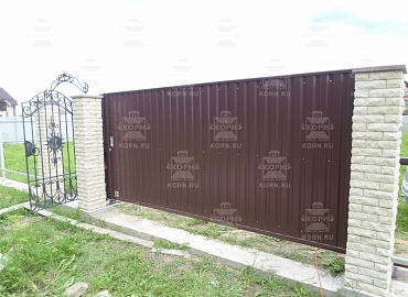 Откатные ворота серии КЛАССИК